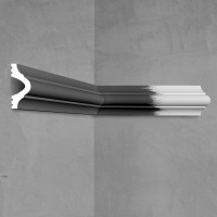 Молдинг Stenopol 40х17х2000 мм под покраску C702