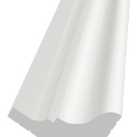 Плинтус потолочный Stenopol 55х39х2000 мм под покраску C7112