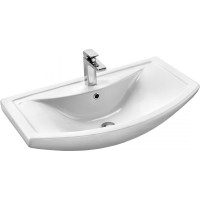 Тумба с раковиной Onika Балтика 80 напольная, белая 108023