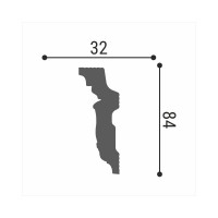 Потолочный плинтус Де-Багет Декор ДП 29/90 00-00001528