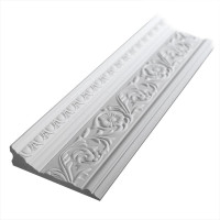 Потолочный карниз Decomaster с рисунком, подходит к натяжному потолку, 110х29х2000 мм D225A