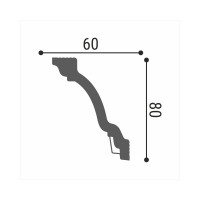 Потолочный плинтус Де-Багет Декор ДП 23/100 00-00001081