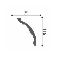 Потолочный плинтус Де-Багет Декор ДП 31/140 00-00001089