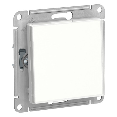 1-клавишный выключатель Systeme Electric AtlasDesign Art Белый сх.1, 10АХ, механизм SE ATN200111