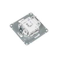 1-клавишный выключатель Systeme Electric AtlasDesign Art Белый сх.1, 10АХ, механизм SE ATN200111