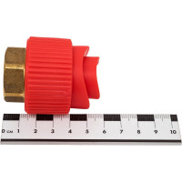 Вварное седло Blue Ocean "Fire Secure" (вн) - 63x25x3/4 противопожарный полипропилен Fire-S-B1 PPRF/WSHFT(R)-65х25х3/4