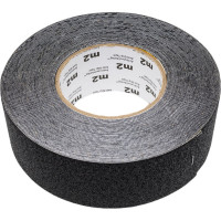 Лента ПВХ для разметки Mehlhose GmbH экстраизносостойкая, толщина 1000 мкм, цвет черный, 50 мм х 18,3 м KSSR050183