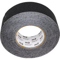 Лента ПВХ для разметки Mehlhose GmbH экстраизносостойкая, толщина 1000 мкм, цвет черный, 50 мм х 18,3 м KSSR050183