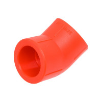 Полипропиленовый противопожарный угол Blue Ocean 45 - 25, красный Fire - S - B1 PPRF/45E(R) - 25