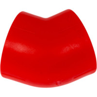 Полипропиленовый противопожарный угол Blue Ocean 45 - 50, красный Fire - S - B1 PPRF/45E(R) - 50