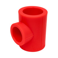 Переходной тройник Blue Ocean "Fire Secure" - 40x32x40мм, противопожарный полипропилен Fire-SB1 PPRF/RT(R)-40х32х40