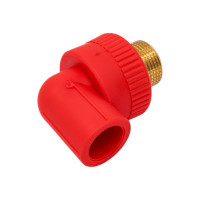 Угол Blue Ocean "Fire Secure" (нар) - 20x3/4", противопожарный полипропилен Fire-S-B1 PPRF/ET90E(R)-20 х 3/4"