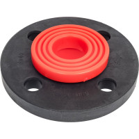 Фланец в комплекте с втулкой и прокладкой Blue Ocean "Fire Secure" - 40мм, противопожарный полипропилен Fire-S-B1 PPRF/FL/C(R)-40