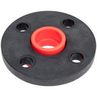 Фланец в комплекте с втулкой и прокладкой Blue Ocean "Fire Secure" - 40мм, противопожарный полипропилен Fire-S-B1 PPRF/FL/C(R)-40