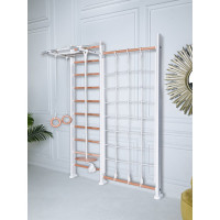 ДСК Perfetto sport Scala in legno con rete bianco-naturale PS-125 СГ000005351
