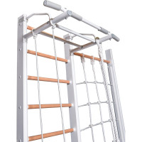 ДСК Perfetto sport Scala in legno con rete bianco-naturale PS-125 СГ000005351