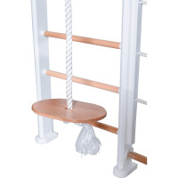 ДСК Perfetto sport Scala in legno con rete bianco-naturale PS-125 СГ000005351