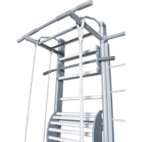 ДСК Perfetto sport Scala in legno con rete 1 grigio PS-127 СГ000005347
