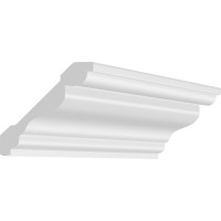 Плинтус потолочный Stenopol 77х77х2000 мм под покраску C7154