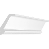 Потолочный плинтус Stenopol 40х25х2000 мм под покраску C7151