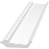 Потолочный плинтус Stenopol 40х25х2000 мм под покраску C7151