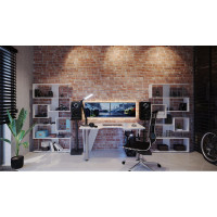 Компьютерный стол СОКОЛ белый КСТ-116 КСТ116Б6