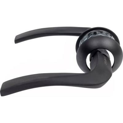 Дверная ручка PUERTO (черный, хром блестящий) INAL 518-08 B/CP