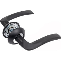 Дверная ручка PUERTO (черный, хром блестящий) INAL 518-08 B/CP