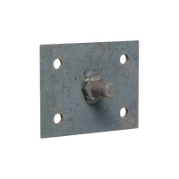 Монтажная пластина EKF 120х120мм М16 PROxima ilp-05007