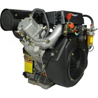 Двигатель дизельный HD2V910 D25.4 мм 20А Habert 00-00062456