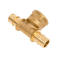 Тройник One Plus ВР 16x1/2 OP для труб из сшитого полиэтилена Pex qe 3204023102