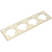 Горизонтальная 4-местная рамка NE-AD Aras, Бронза, 93-23-18