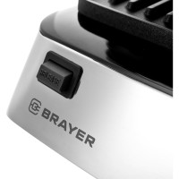 Электрический гриль-пресс BRAYER 2000 Вт, съёмные пластины 29х23 см BR2007