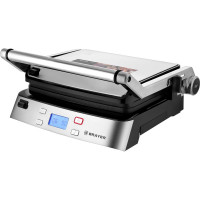 Электрический гриль-пресс BRAYER 2000 Вт, съемные пластины 29х23 см, LCD-дисплей BR2006