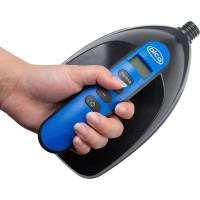 Воздушный насос Alca SUP с функцией Автостоп, 12 B, 110 Вт, 70 л/мин, 1.1 бар, 6 адаптеров 211150