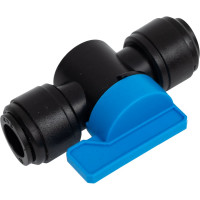 Шаровый кран 12 мм CDC Pneumatics HBVU 1212B