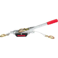 Рычажная лебедка ForceKraft FK-TRK-1000 1т, диаметр троса - 5мм, длина - 2.2м 48594