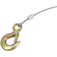 Рычажная лебедка ForceKraft FK-TRK-1000 1т, диаметр троса - 5мм, длина - 2.2м 48594