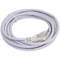 Патч-корд UTP Pro Legend категории 6E RJ-45 вилка - RJ-45 вилка, серый, 5 м. PL1195