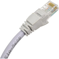 Патч-корд UTP Pro Legend категории 6E RJ-45 вилка - RJ-45 вилка, серый, 5 м. PL1195