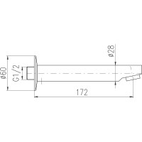 Излив со стены RavSlezak TSE001