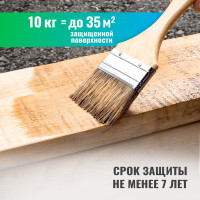 Огнебиозащита для древесины PROSEPT 2 группа, бесцветный, готовый состав, 10 кг 064 -10
