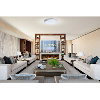 Настенно-потолочный светильник TANGO 60Вт с ДУ LED "ФАВОРИТ БЕЛЫЙ" 1195527