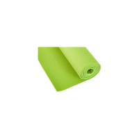 Коврик для фитнеса и йоги Larsen PVC, лайм, 173x61x0.4 см 4690222157116