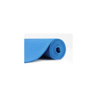 Коврик для фитнеса и йоги Larsen PVC, синий, 173x61x0.6 см, повышенной плотности 4690222157130
