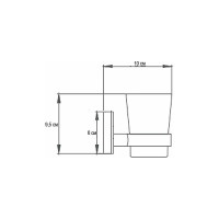 Держатель со стаканом Ekko E1606