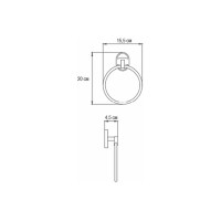 Полотенцедержатель Ekko E1904