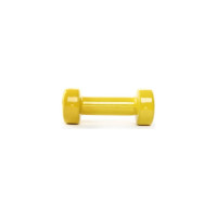 Виниловая гантель Start Up NT08010 2 кг, yellow 4690222155273