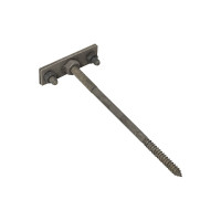 Фасадный держатель EKF PROxima для полосы 50 мм, L=200мм HZ lp-31520