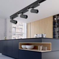 Трековый трехфазный светильник ЭРА STR309940KB30 регулируемый луч 4000K черный Б0049791